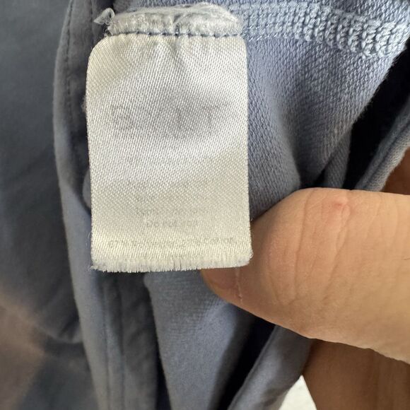 Bylt Shirt Mens XL Drop Cut Premium Basics Blue Short Sleeve T Shirt Performance - Picture 4 of 7